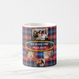 Taza De Café Tenemos La Mejor Mamá En Cuadros 4 fotos Freestyle