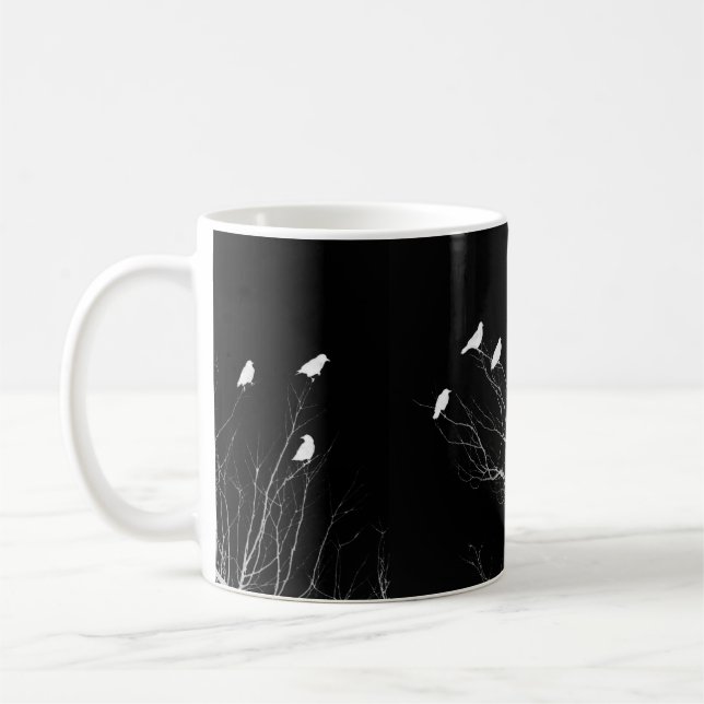 Taza De Café Tener Un Cupa Con Crows (Izquierda)
