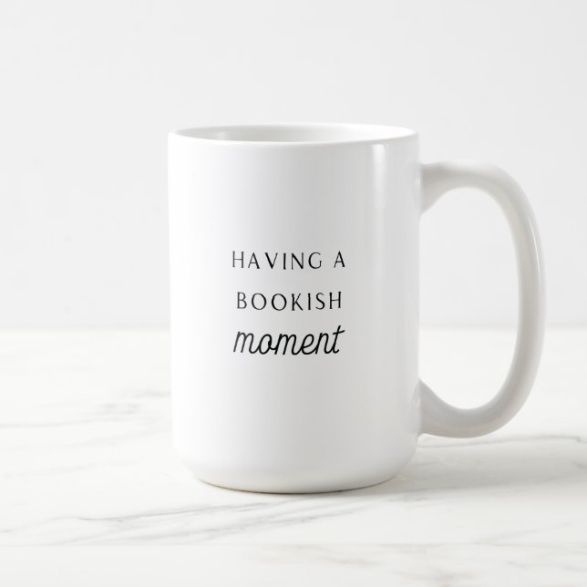 Taza De Café Tener un momento lleno de libros (Derecha)