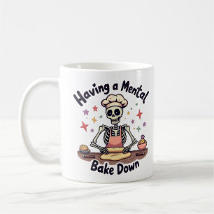 Taza De Café Tener un pan mental bajo presión, bendecido y horn
