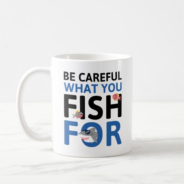Taza De Café Tenga Cuidado Con Lo Que Pesa (Izquierda)