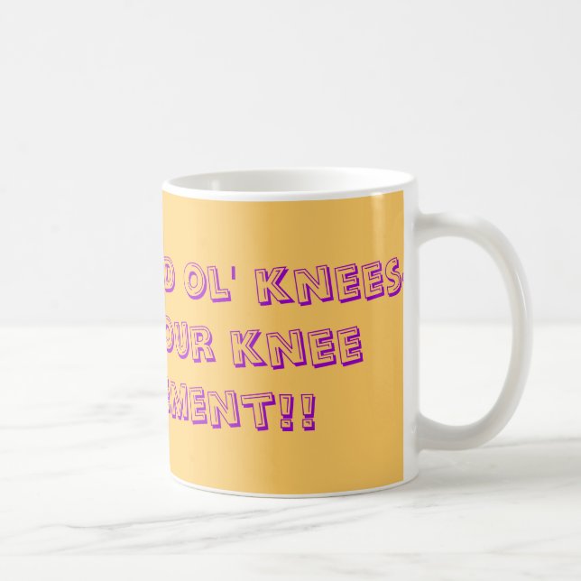 Taza De Café Tenga rodillas-para arriba buenas de un ol para su (Derecha)