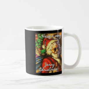 Taza De Café Tenga una muy Jerry Navidad Garcia Santa Fiesta