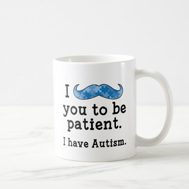 Taza De Café Tengo Autismo (Derecha)