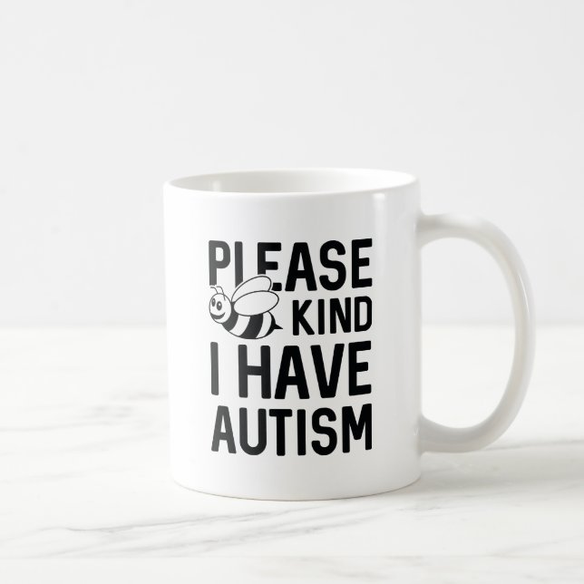 Taza De Café Tengo Autismo (Derecha)