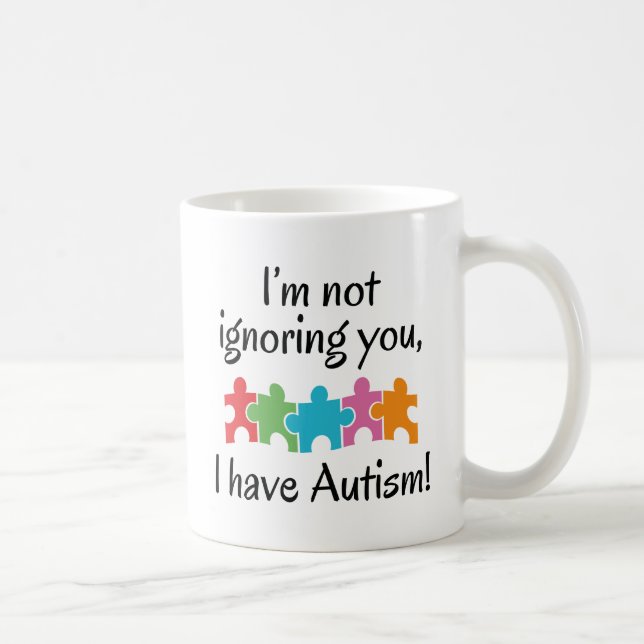 Taza De Café Tengo Autismo (Derecha)