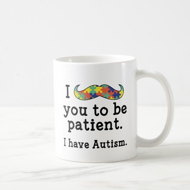 Taza De Café Tengo Autismo (Derecha)