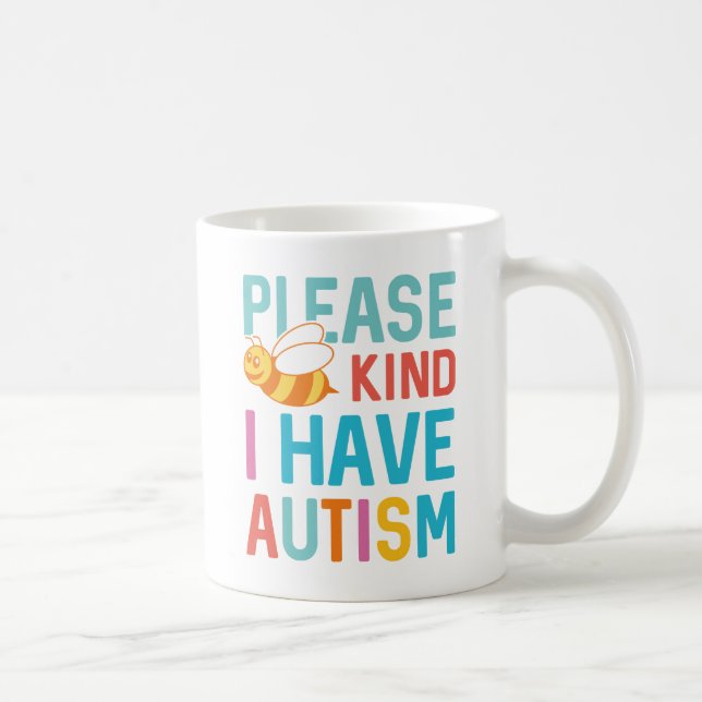 Taza De Café Tengo Autismo (Derecha)