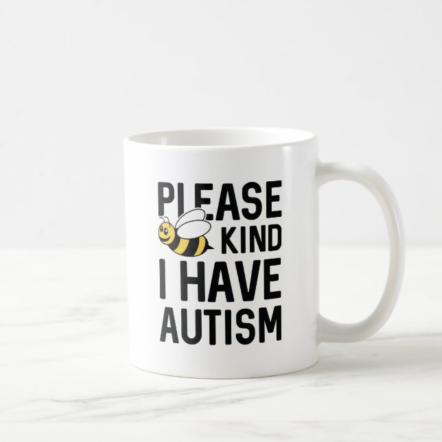 Taza De Café Tengo Autismo (Derecha)