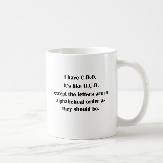 Taza De Café Tengo CDO (Derecha)