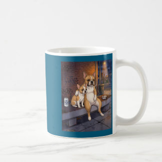 Taza De Café Tengo ese perro dentro de mí, divertido bulldog fr