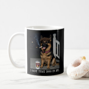 Taza De Café Tengo Ese Perro Dentro De Mí, Divertido Meme De Pa