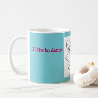 Taza De Café Tengo gusto de bailar con mis niños