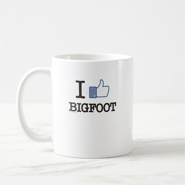 Taza De Café Tengo gusto de Bigfoot (Izquierda)