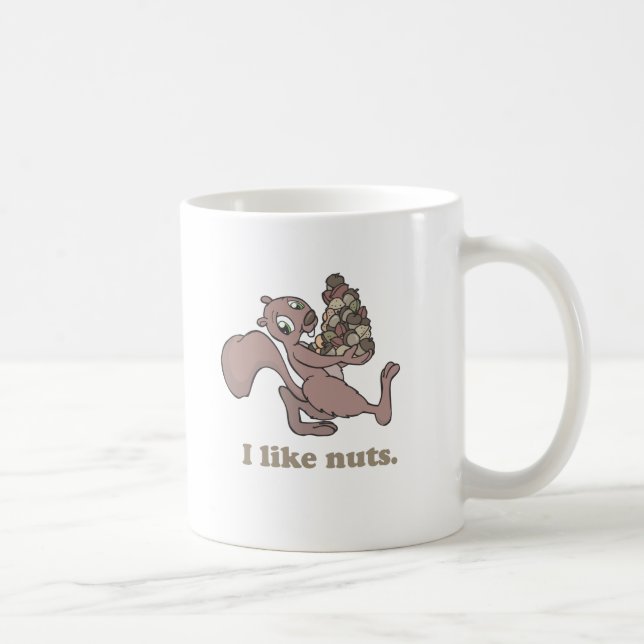 Taza De Café Tengo gusto de nueces (Derecha)