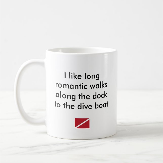 Taza De Café Tengo gusto… del barco romántico largo de la (Izquierda)