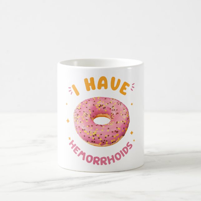 Taza De Café Tengo hemorroides (Centro)