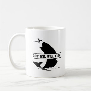 Taza De Café Tengo Ice Will Fish Pesca de hielo