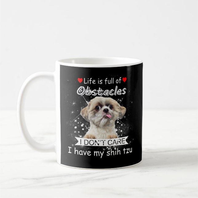 Taza De Café Tengo Mi Shih Tzu Por Ti (Izquierda)