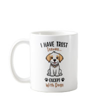 Tengo problemas de confianza excepto con los perro
