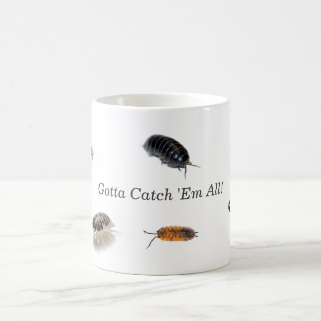 Taza De Café Tengo Que Agarrarlos Todos Isopod Mug (Centro)