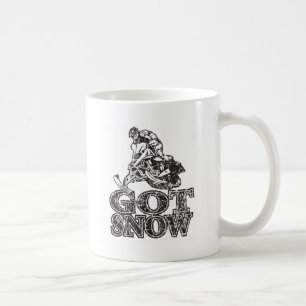Taza De Café Tengo Snowmobiler de nieve