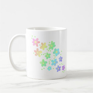 Taza De Café Tengo suficiente material de arte, arcoiris divert