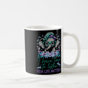 Taza De Café Tengo Tiempo De Escuchar Problemas De Vida Awaren