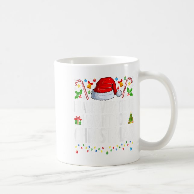 Taza De Café Tengo Todo Lo Que Quiero Para Navidades Pareja Paj (Derecha)