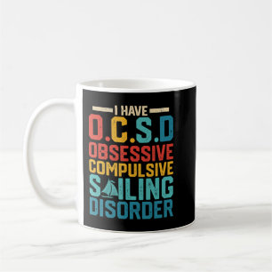 Taza De Café Tengo trastorno obsesivo-compulsivo de la vela
