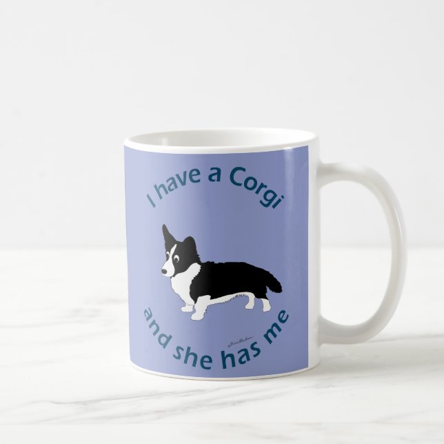 Taza De Café Tengo Un Corgi (Derecha)