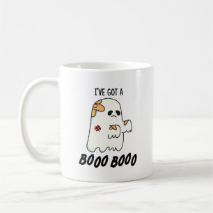 Taza De Café Tengo un fantasma herido en Boo Cute Halloween