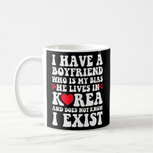 Taza De Café Tengo Un Novio Que Es Mi Bias Kpop Kdrama Kore