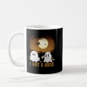 Taza De Café Tengo un regalo de Rock Halloween para hombres muj