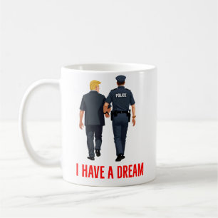 Taza De Café Tengo un sueño Anti Trump