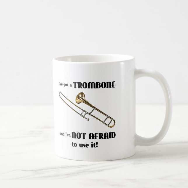 Taza De Café Tengo un Trombone (Derecha)
