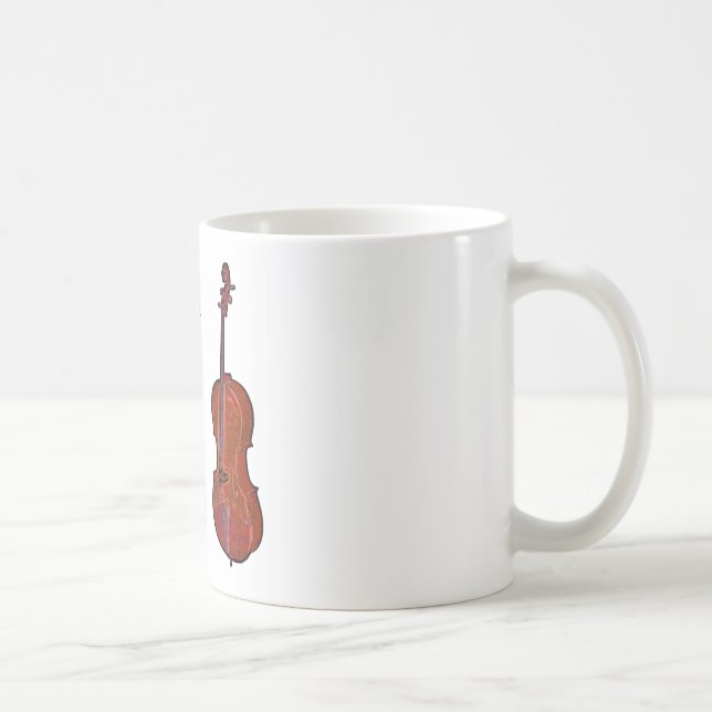 Taza De Café Tengo un violoncelo (Derecha)