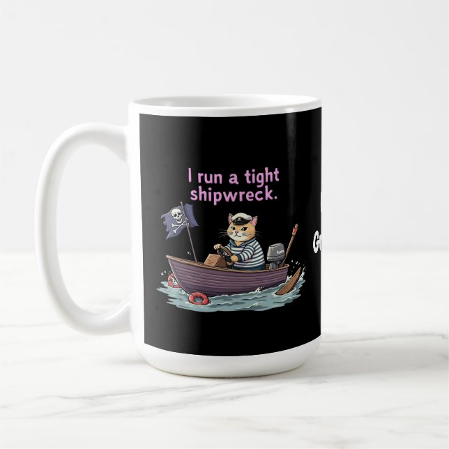 Taza De Café Tengo una cita divertida de mamá y papá (Izquierda)