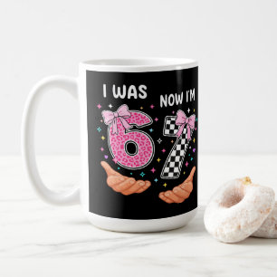 Taza De Café Tenía 6 ahora tengo 7 números de cumpleaños lindos
