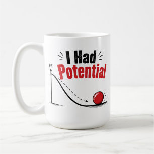 Taza De Café Tenía Humor de Física Potencial