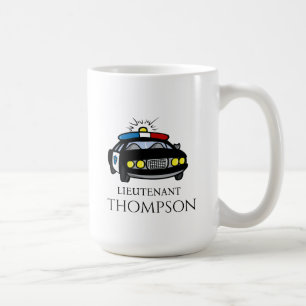 Taza De Café Teniente de policía personalizado Coffee Mug