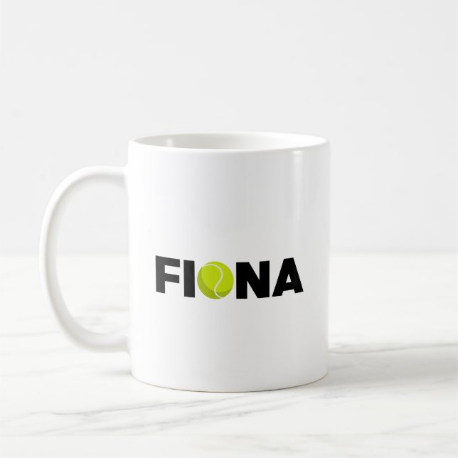 Taza De Café Tenis de Fiona (Izquierda)