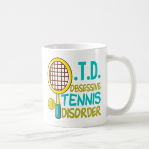 Taza De Café Tenis divertida