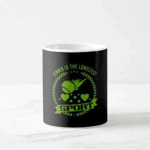 Taza De Café Tenis - El Tenis Es El Deporte Más Largo