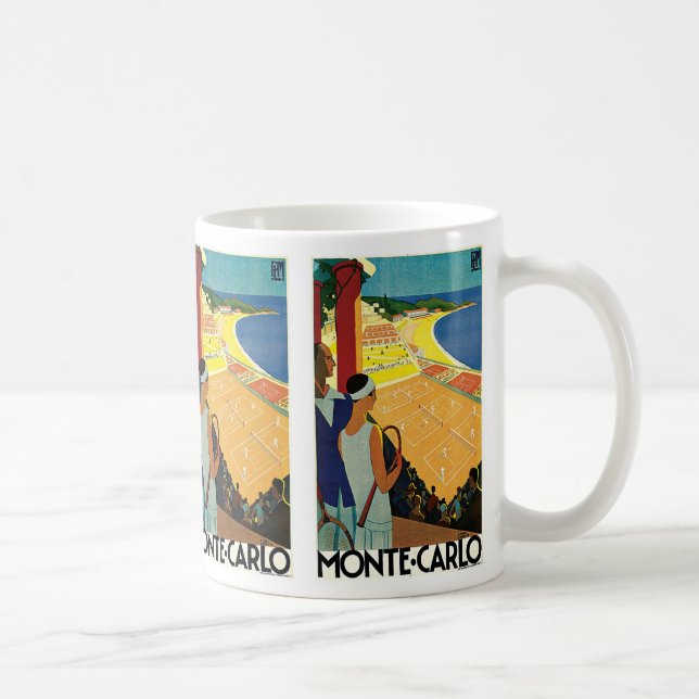 Taza De Café Tenis en Monte Carlo (Derecha)