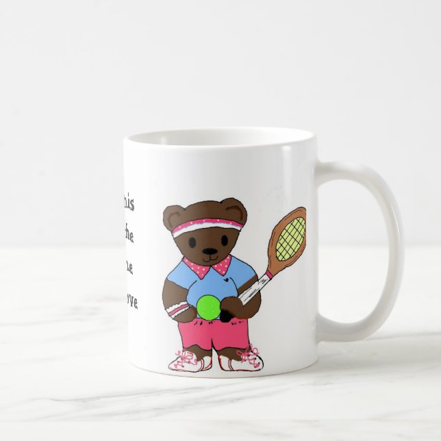 Taza De Café Tenis es el juego ... (Derecha)