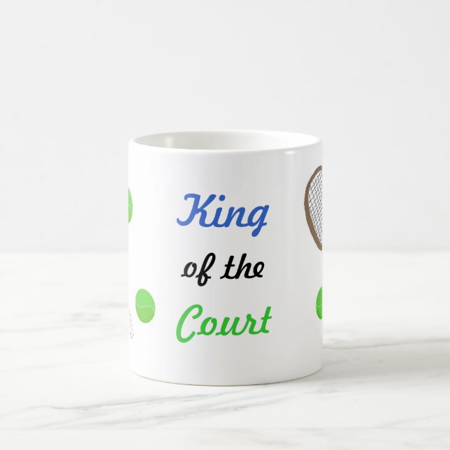Taza De Café Tenis - Rey de la Cancha (Centro)