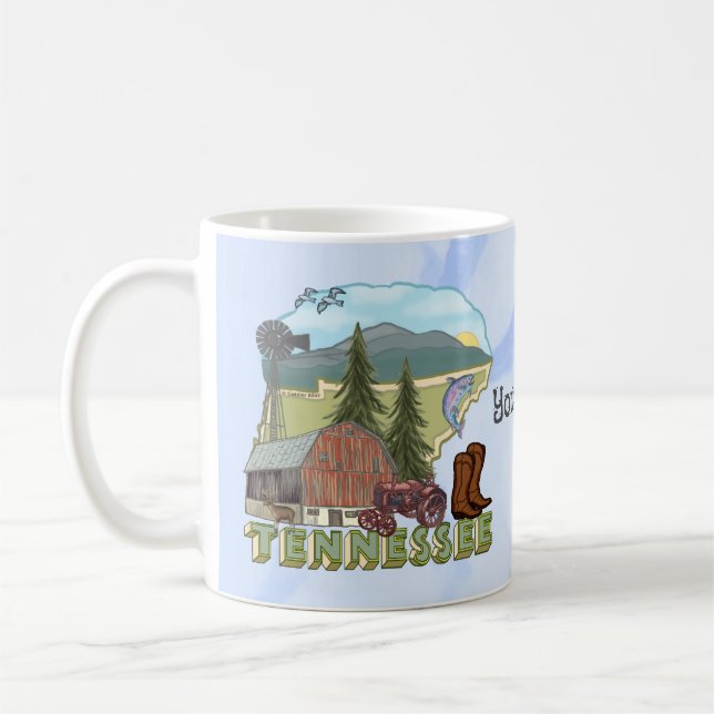 Taza De Café Tennessee (Izquierda)