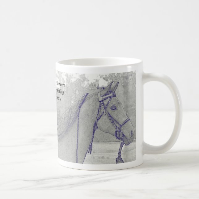 Taza De Café Tennessee Walking Horse Mug (Derecha)