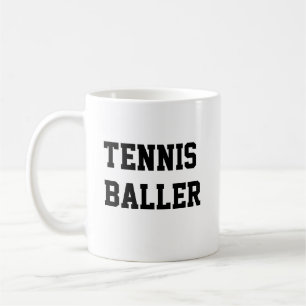 Taza De Café Tennis Baller